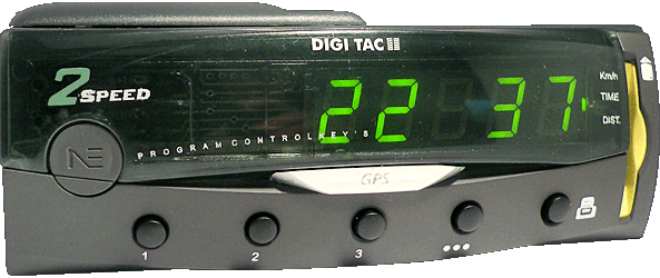 Tacógrafo digital - DIGI TAC OBC/Card 2V - Controles, display e cartão chip