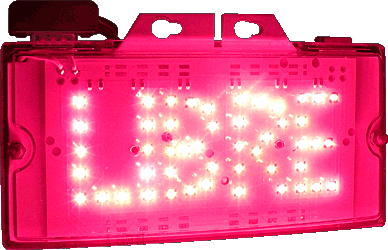 Taxímetro digital - DIGI TAX Platino - Bandeira LED ativada